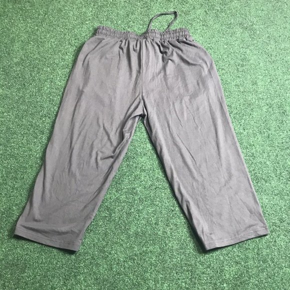 TARSE Women's Capri Yoga Pants Loose Soft Drawstring Workout Sweatpants Casual M - Picture 5 of 5